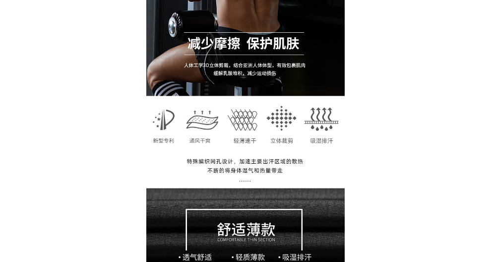 北京適合遠離濕疹和疝氣3D隆酷結構運動短褲-簡約浪款推薦品牌