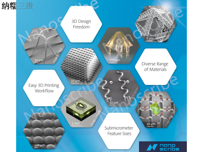 北京实验室Nanoscribe3D微纳加工