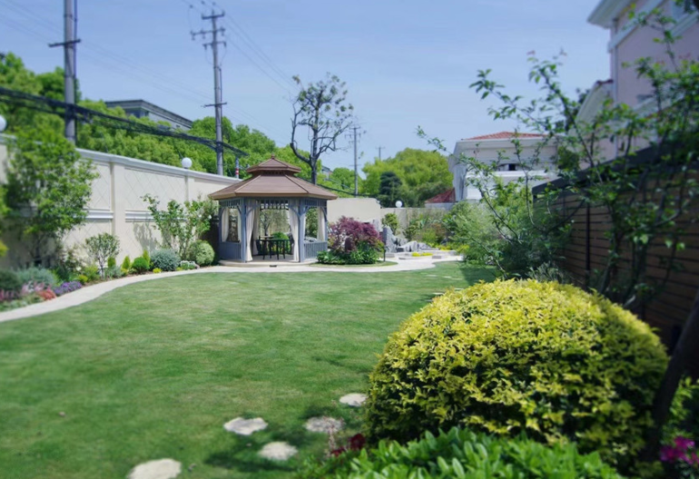 厦门露台花园设计效果图 上海屿汀景观设计供应