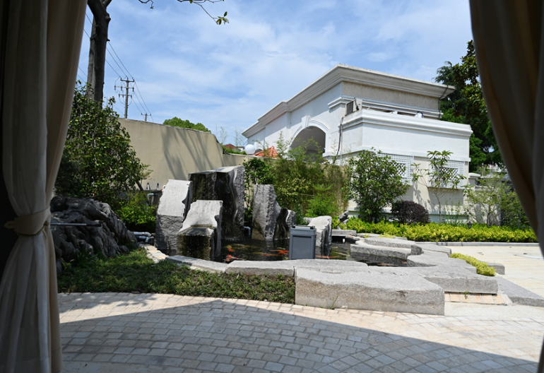 深圳私家别墅花园设计效果图 上海屿汀景观设计供应