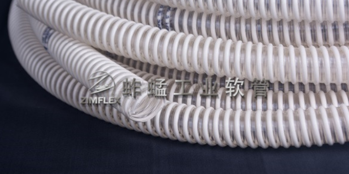 天津钢丝加强透明软管现货 服务为先 蚱蜢工业软管供应