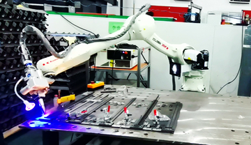 機器人激光焊接工作站