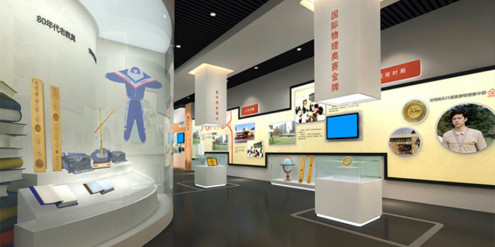 江苏高科技企业展厅空间设计 服务为先 向迈广告供应;