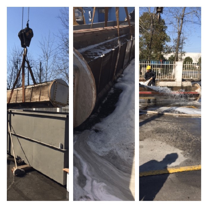 空壓機(jī)換熱器清洗