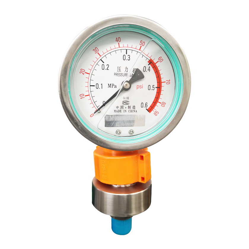 螺紋隔膜耐震壓力表