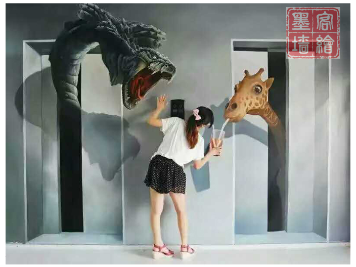 杭州复古墙绘,墙绘