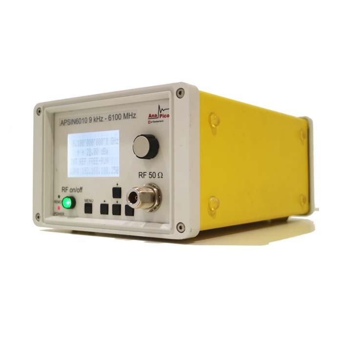 APSINx010HC系列射频模拟信号发生器—输出高达6.1GHz
