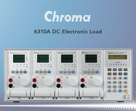 可編程直流電子負載  Chroma 6310A Series