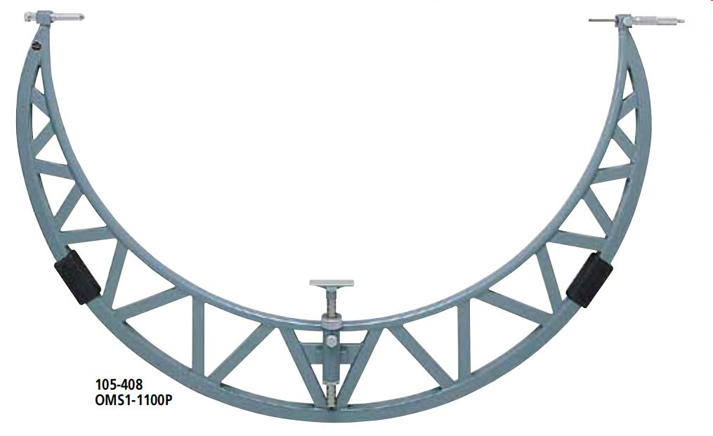 輕量型外徑千分尺 105系列-帶有測(cè)砧接長(zhǎng)套管 OMS1-P  OMS2-P