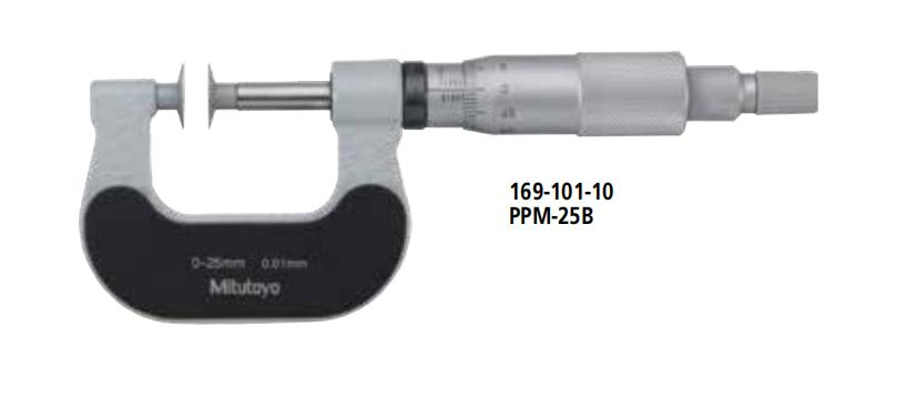 紙厚千分尺169型—直進(jìn)式測(cè)微螺桿型PPM