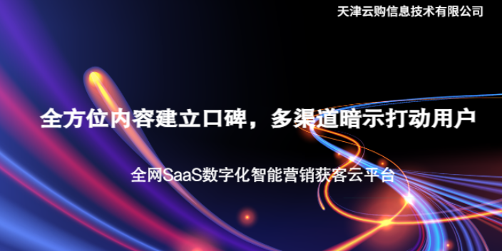 红桥区产品营销策略 推荐咨询 天津云购信息供应