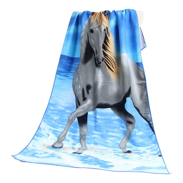超細纖維-浴巾-馬