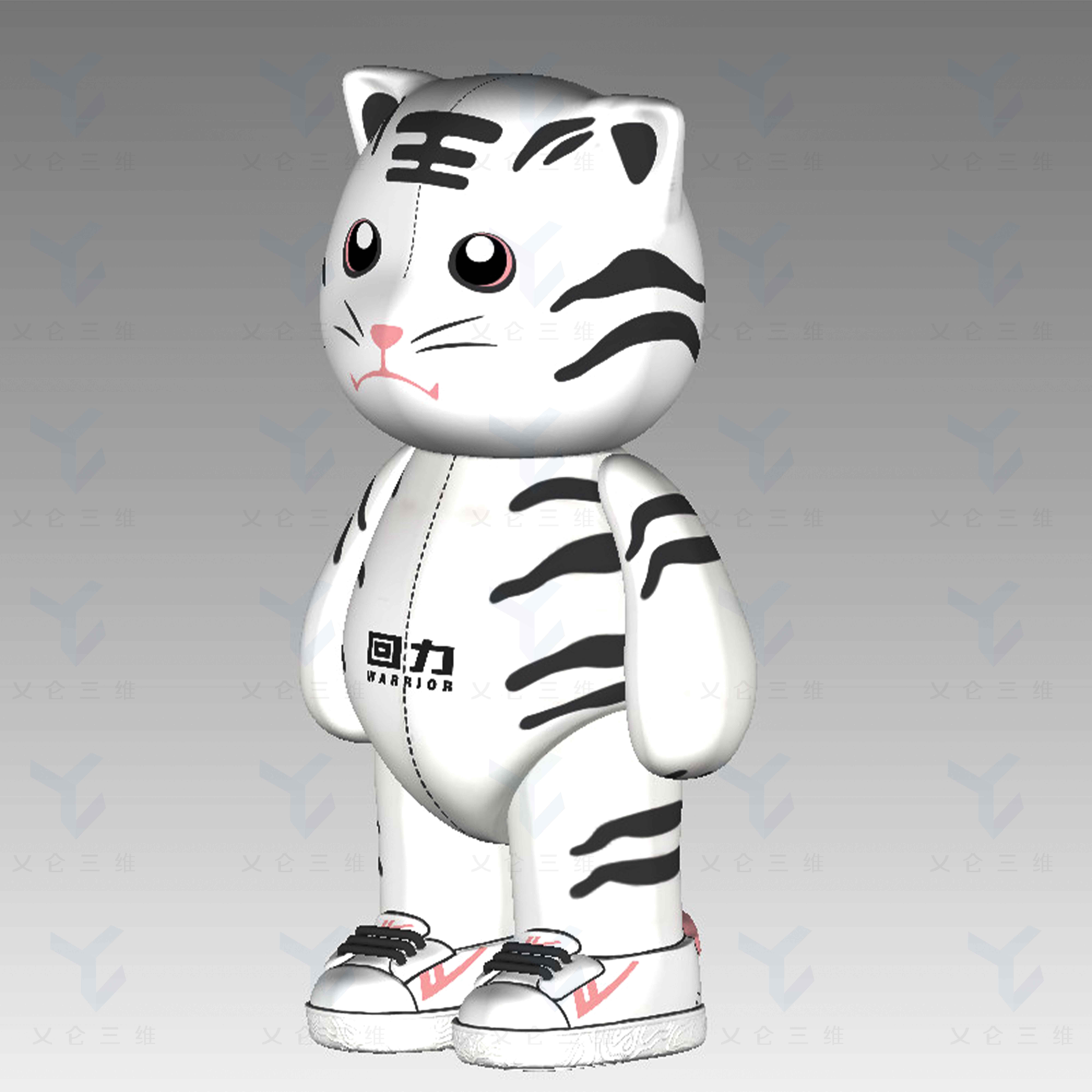 上海乂侖三維設(shè)計有限公司為回力3D設(shè)計IP形象