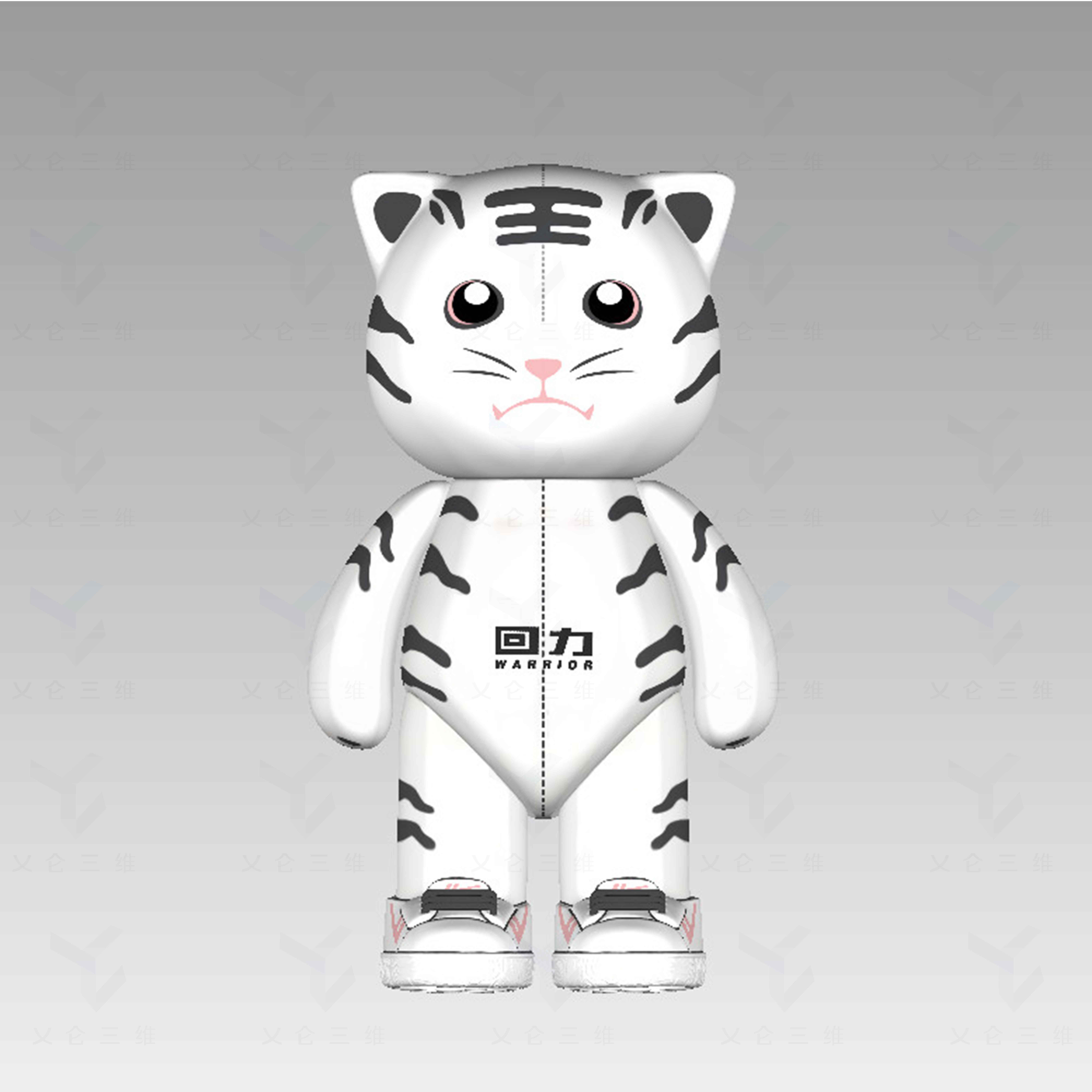 上海乂侖三維設(shè)計有限公司為回力3D設(shè)計IP形象