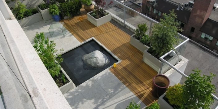 上海地产庭院设计思路,庭院设计