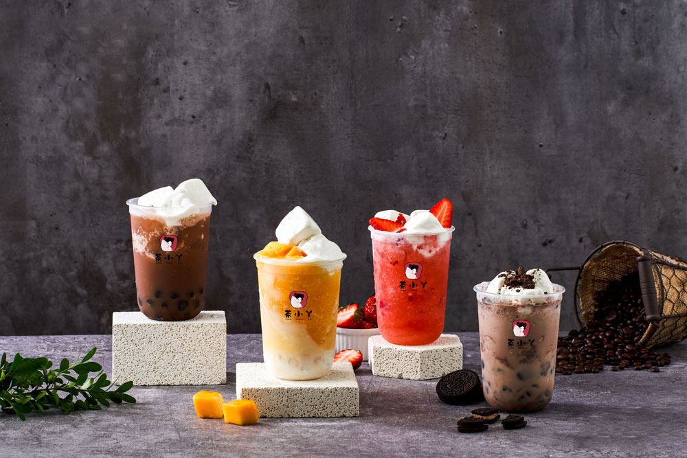 但是它们店里的奶茶产品大多是相似的,同一家奶茶店里产品也会有相似