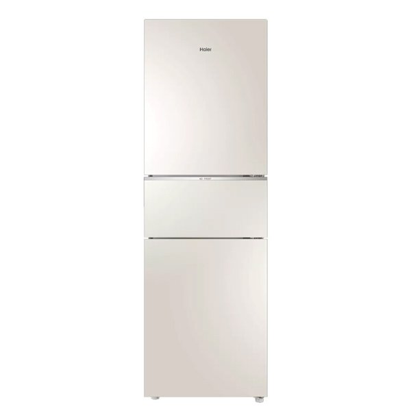 海尔（Haier）冰箱彩晶钢化玻璃面板冷藏冷冻电升BCD-220WMGL 售价2099