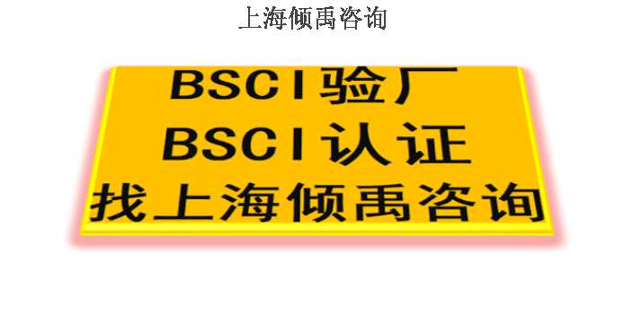 上海BSCI验厂顾问公司/辅导机构,BSCI验厂