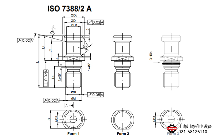 Bellodi Tibi拉钉ISO 7388/2 A