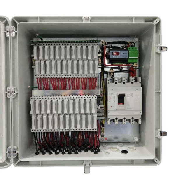 24路直流匯流箱-雙熔芯ARD-32x2/1500V-10x65方案