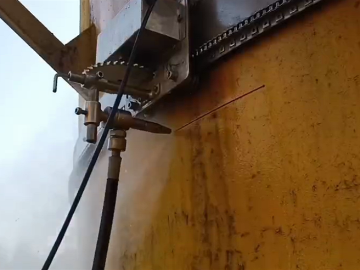 烟台数控超高压水切割切割视频 南京八达建筑工程供应