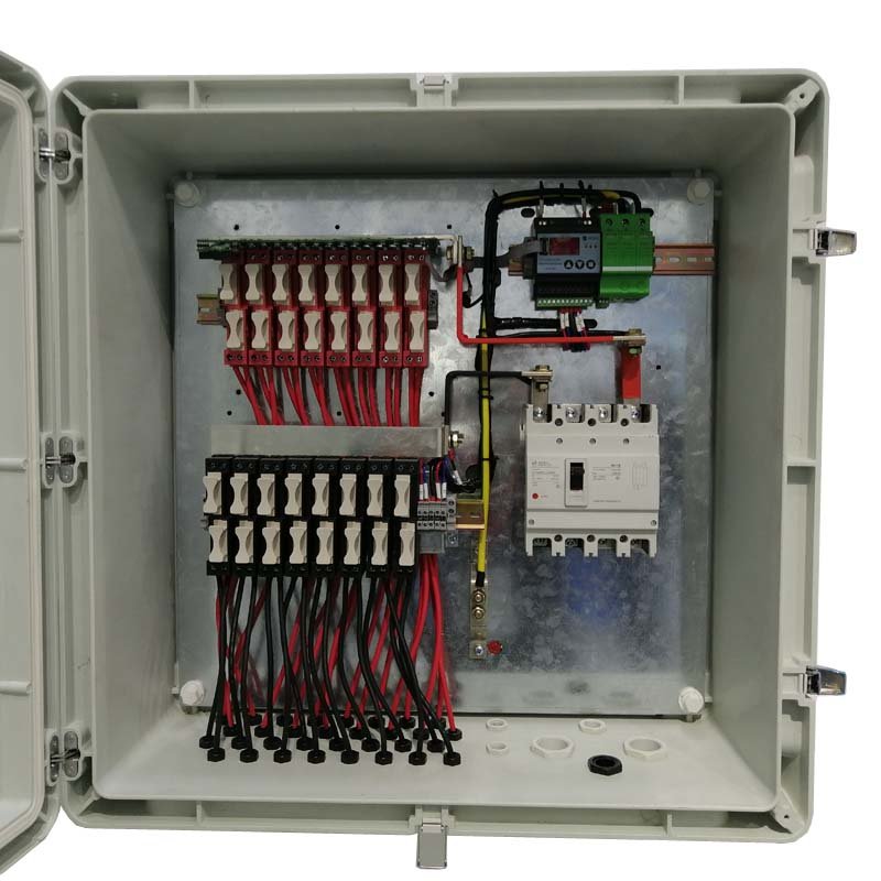 雙熔芯DC1100V光伏直流匯流箱