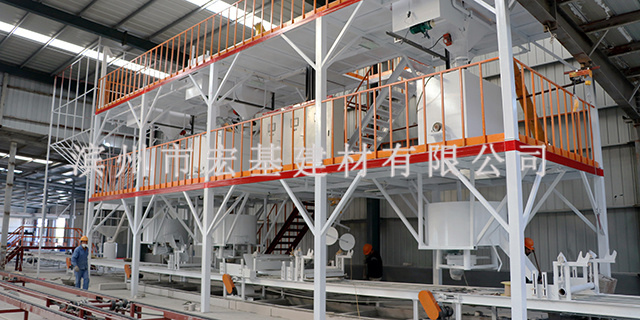 山西复合外模板设备生产线 滨州市宏基建材供应
