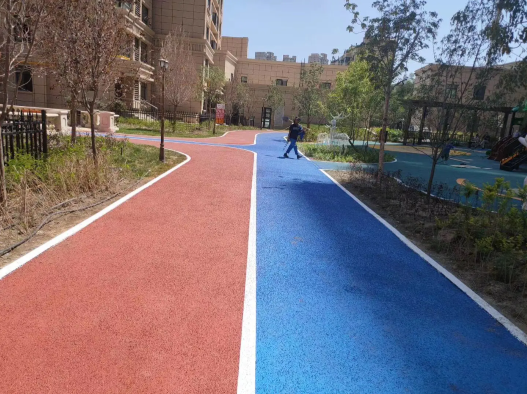 彩色透水沥青路面