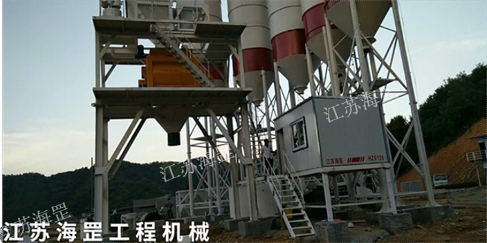 西藏建设混凝土搅拌站技术方案 江苏海罡工程机械供应
