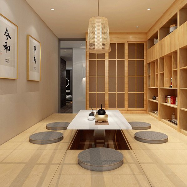 新中式茶室榻榻米