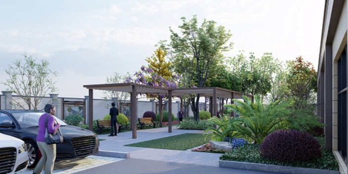 闵行区小区屋顶花园景观设计,屋顶花园
