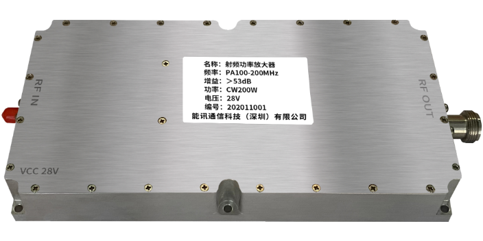 重庆高频射频功率放大器研发 能讯通信科技供应