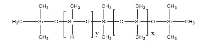 Low hydrogen silicone fluid