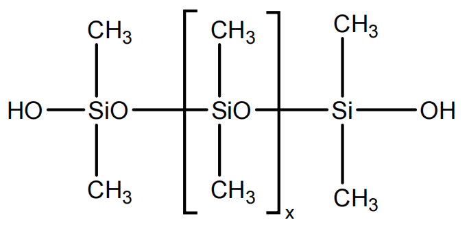 Hydroxy silicone oil