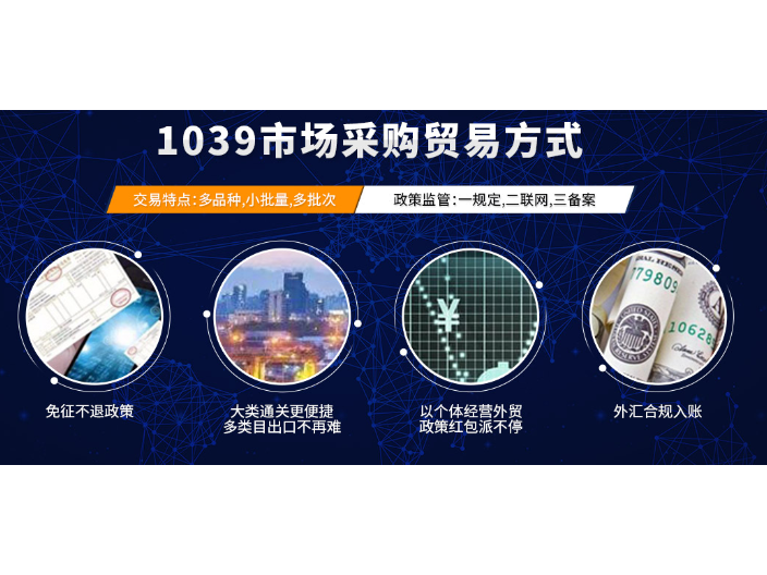 惠州国家政策1039市场采购贸易步骤