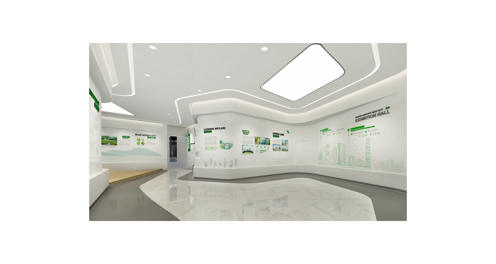 展馆展厅设计平面图 维迈科建集团供应;
