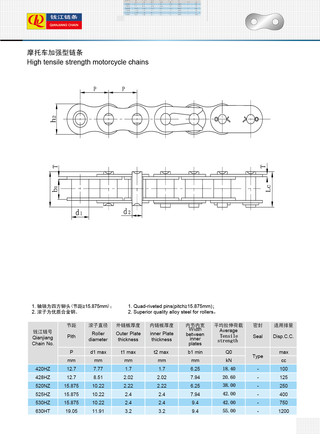 摩托車(chē)加強(qiáng)型鏈條-High tensile strength motorcycle chains.jpg