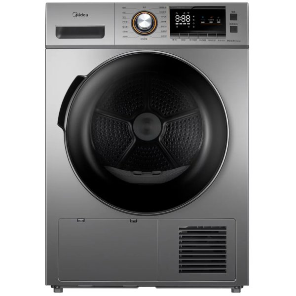 美的（Midea） 9公斤 智能家電熱泵式烘干衣機(jī) 家用 滾筒式 MH90-H03Y巴赫銀 售價(jià)3299