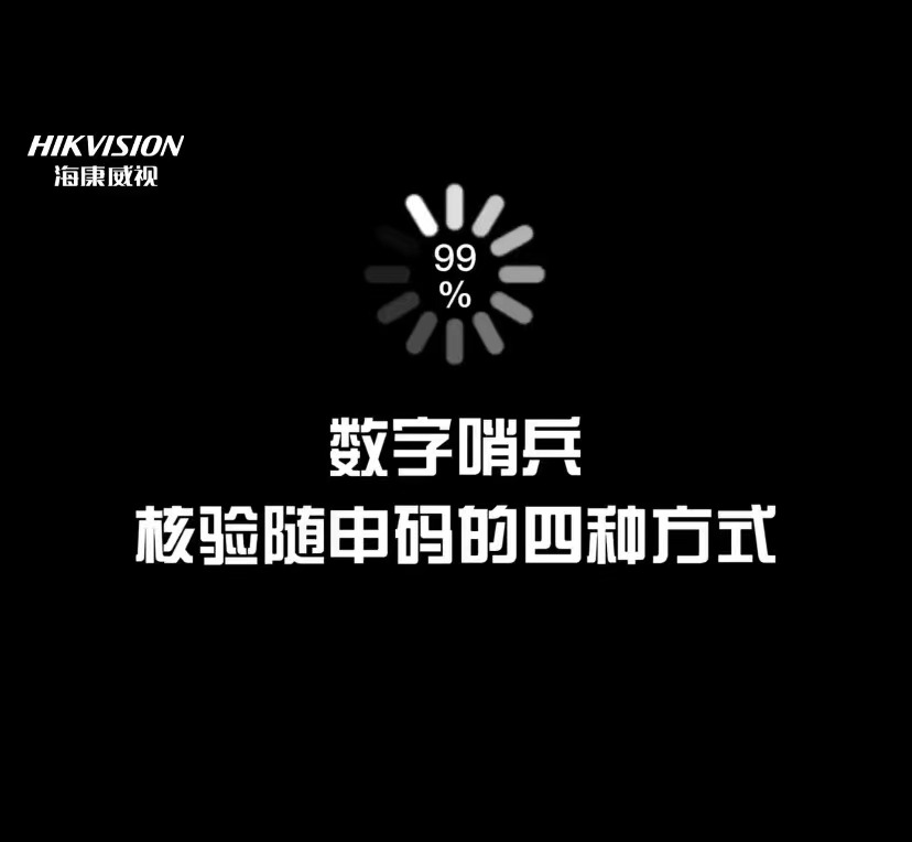 《數(shù)字哨兵核驗隨身碼的四種方式》