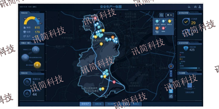 上海化工园区应急广播系统平台 诚信互利 杭州讯简科技供应