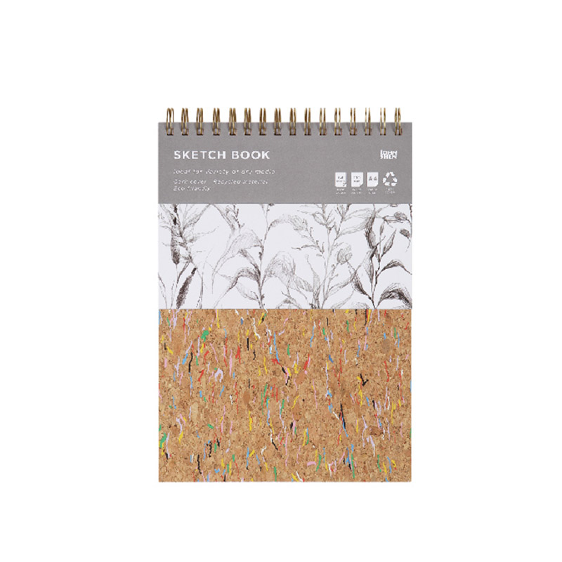 Cork Cover Spiral SketchbookOn SaleFor SaleVendor