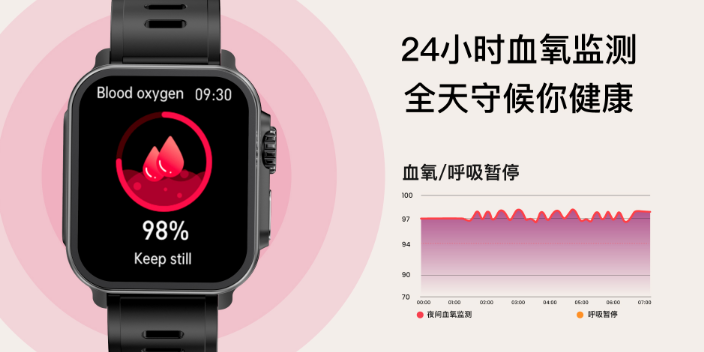 广州新型血氧监测智能手表,血氧监测智能手表