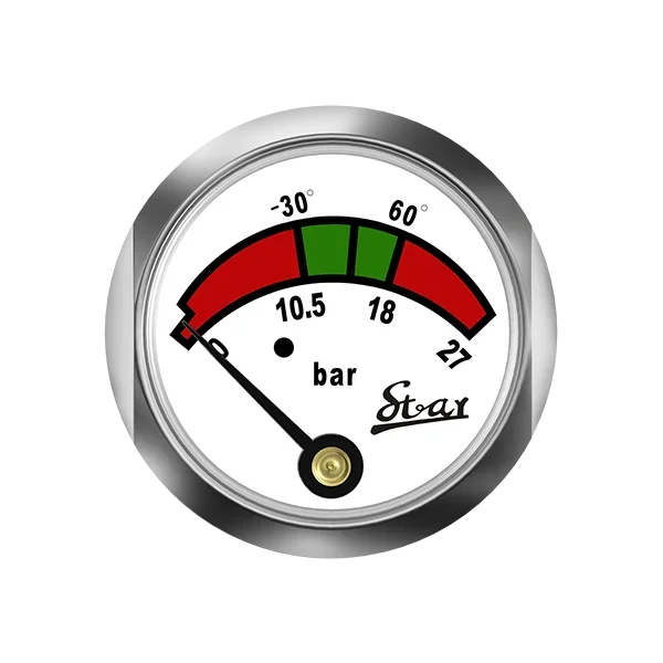 23SA series of 304 stainless steel diaphragm pressure gauge