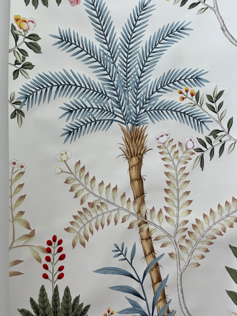 Hand painted wallpaper