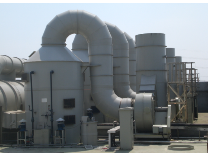 天津印刷废气处理设备喷淋塔,废气处理设备