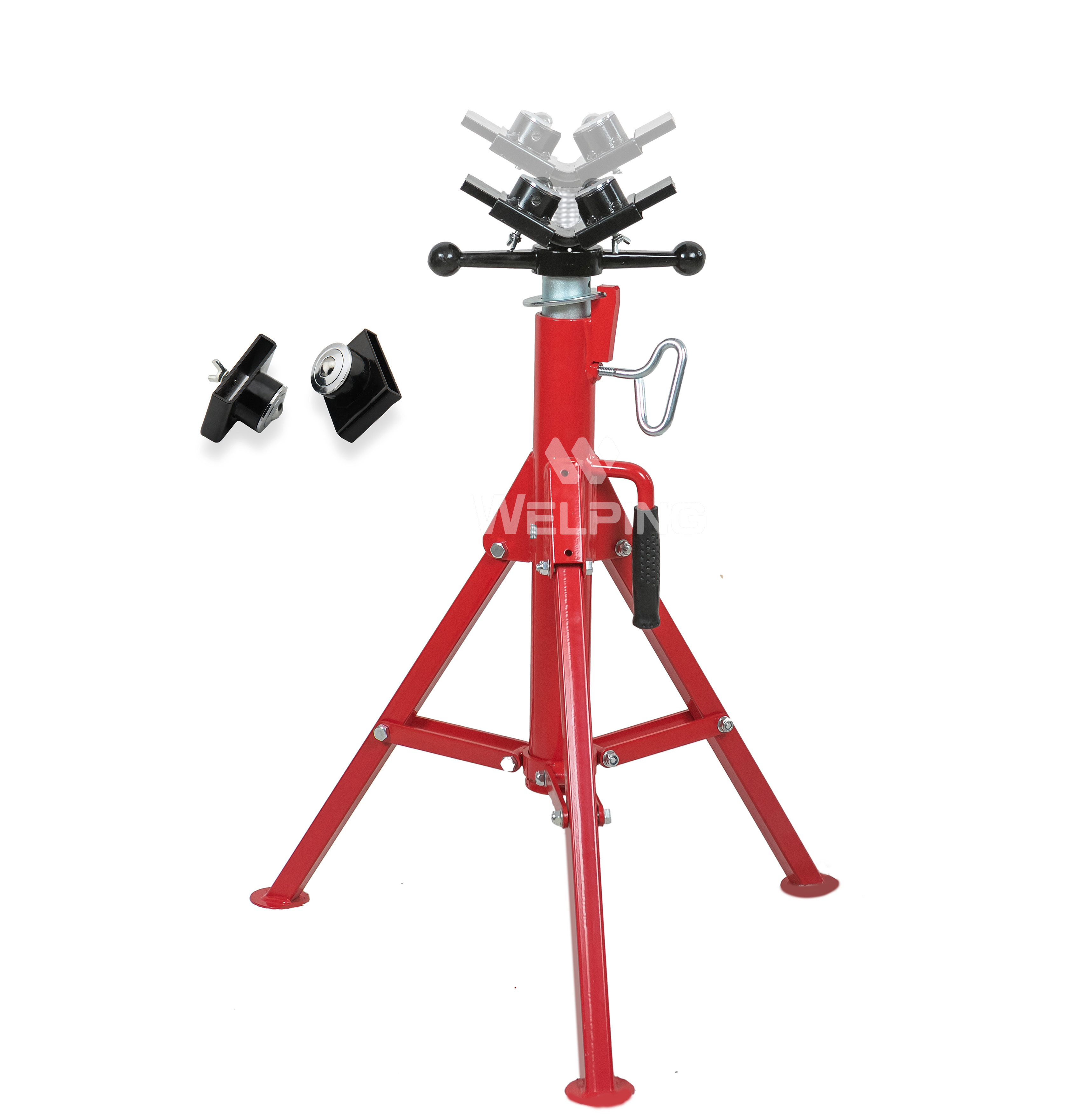 Hi Fold A Jack Pipe Stand With Vee Head