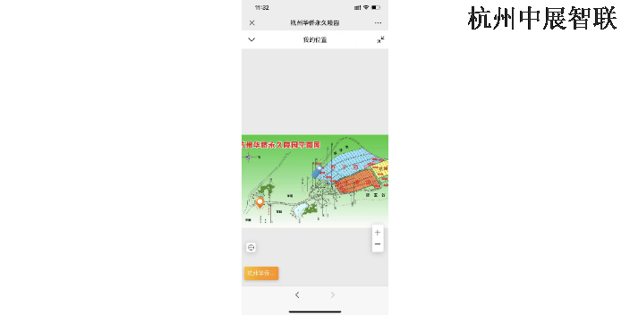 浙江功德园墓区导航软件系统 真诚推荐 杭州中展智联科技供应