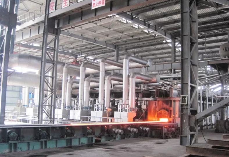 1000KW Rolling Mill Reheating Furnace , Steel Billet Induction Heating Furnace