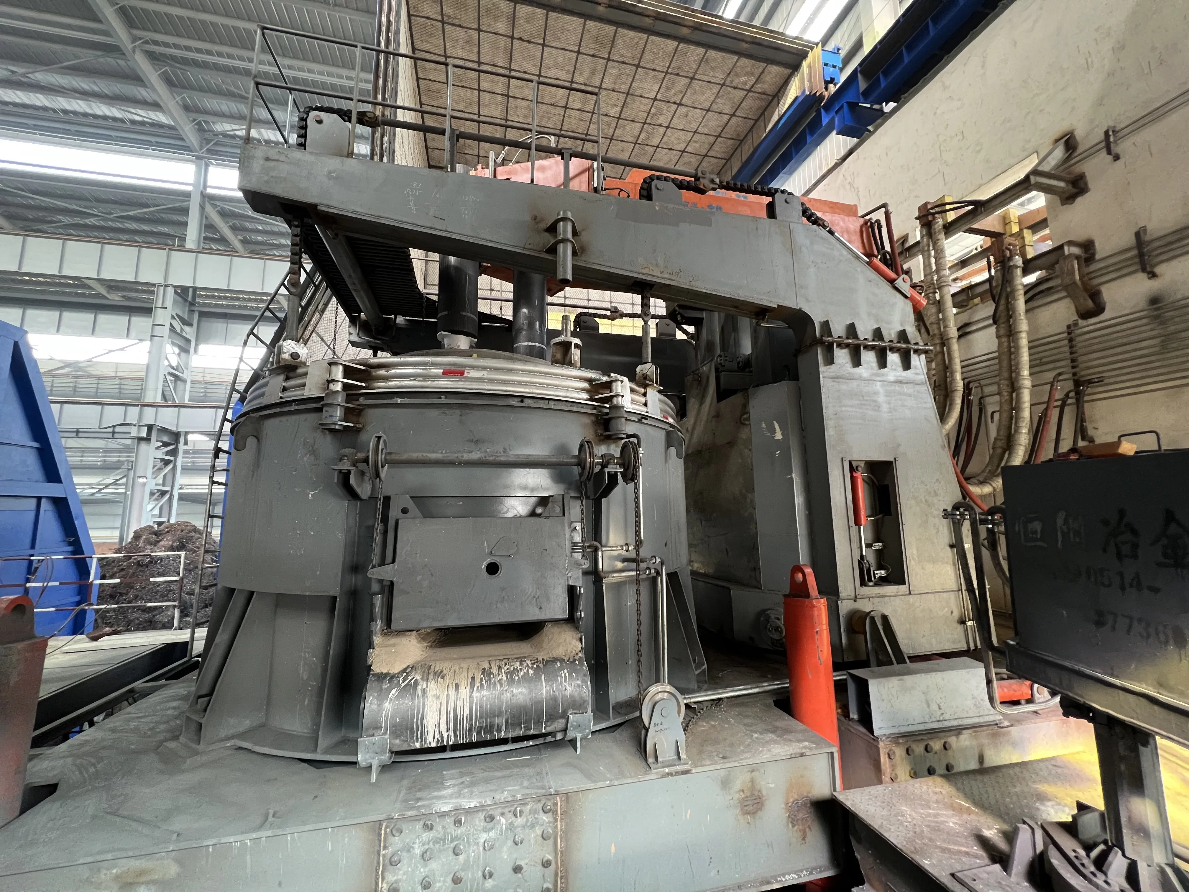 High-Capacity EAF Melting Furnace for Deformed Steel Bar