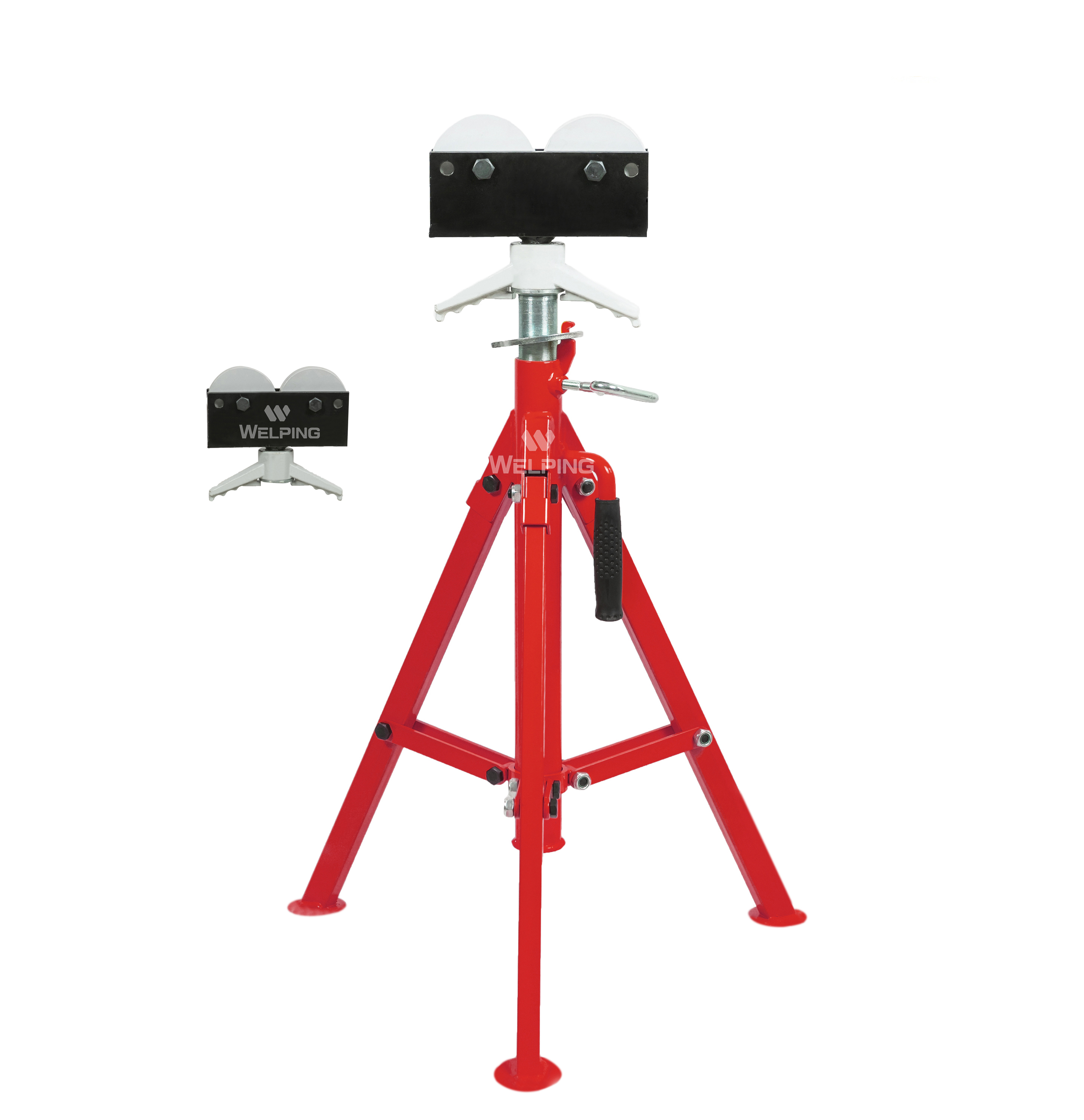 High Fold A Jack Pipe Stand With Roller Head